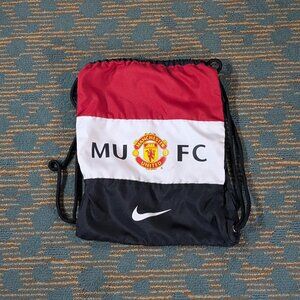 Share Nike Manchester United gymsack-black/red/white BA4682 Drawstring Bag Red D